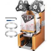 Bostome fully automatic cup sealer machine with digital control for 90/95mm cups.