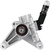 Bostome power steering pump with steel construction for Acura MDX, Honda Odyssey, and Pilot.