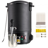 Bostome 6.5L electric wax melter with 9-level temperature control and easy-pour spout.