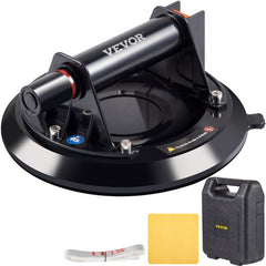 8-inch vacuum glass suction cup lifter with ergonomic handle and 220lbs capacity.