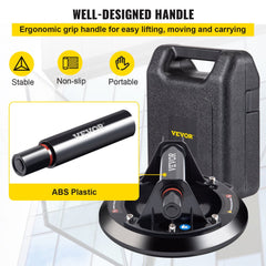 8-inch vacuum glass suction cup lifter with ergonomic handle and 220lbs capacity.