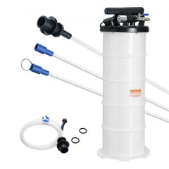 Bostome 1.74 Gal Fluid Extractor with dual pneumatic and manual modes for easy fluid removal.