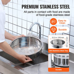 Manual dough divider with 18 pieces, stainless steel, and non-stick blades for precise cutting.