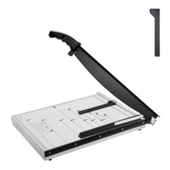 Bostome Heavy Duty Guillotine Paper Cutter with 18-inch cut and 20-sheet capacity.