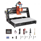 Bostome 60W CNC router machine with 3-axis design and large engraving area for wood and acrylic.