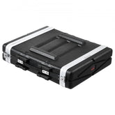 Bostome 2U ABS Server Rack Case with durable construction, handle, and detachable panels.