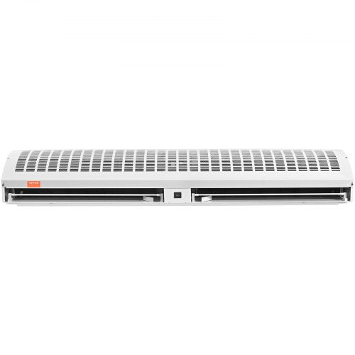 Bostome 60-inch wall-mounted air curtain with two-speed settings and durable metal body.