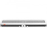Bostome 60-inch wall-mounted air curtain with two-speed settings and durable metal body.