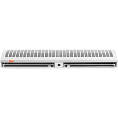 Bostome 60-inch wall-mounted air curtain with two-speed settings and durable metal body.