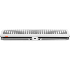 Bostome 60" wall-mounted air curtain with two-speed settings and metal body for durability.