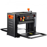 Bostome 13-inch thickness planer with three blades and two-speed control for woodworking projects.