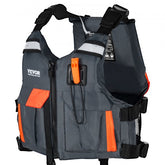 Bostome Watersports Life Vest with minimal shoulder coverage and breathable mesh for comfort.