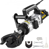 Electric rebar bender with hydraulic system, bends up to 1" rebar efficiently.