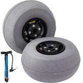 Bostome 9-inch PVC beach balloon wheels designed for kayak dolly and canoe cart use on sand.