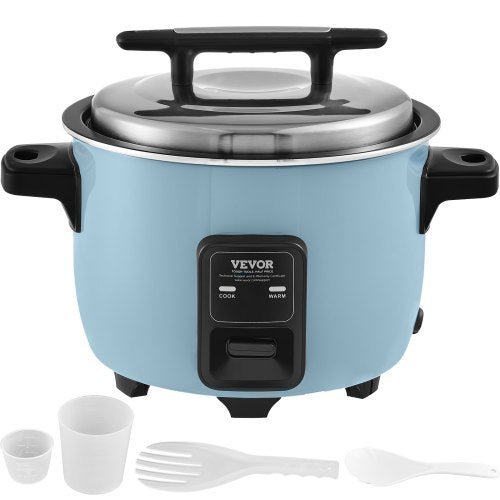Bostome 50-cup rice cooker with non-stick pot and keep warm function for large gatherings.