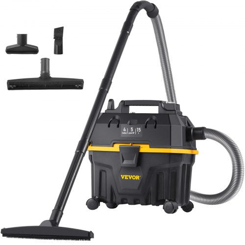 Bostome 4-gallon wet dry vacuum with blower, featuring a powerful motor and adjustable airflow.