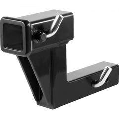 Bostome Trailer Hitch Riser with 2" receiver, 6" rise/drop, and solid steel construction.
