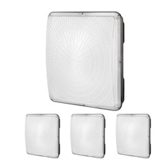 Bostome 150W LED canopy light with aluminum housing, IP65 rating, and 16500 lumens output.