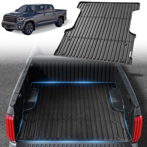 Bostome TPE truck bed mat for 2022-2024 Toyota Tundra with a textured, non-slip surface.