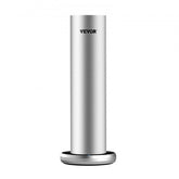 Silver cylindrical Bostome 120ml Bluetooth smart scent air diffuser on a round base.