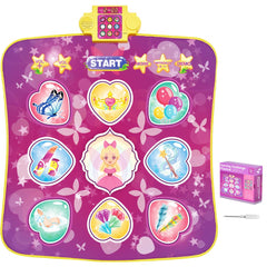 Single player electronic dance pad with piano and dance modes for kids aged 3 and up.