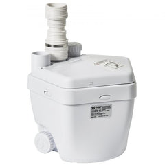 White Bostome utility sink pump system with 1/3 HP motor, 1500 GPH flow, and 18ft head.