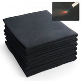 Bostome carbon fiber welding blanket set of six, 21"x20", heat resistant up to 1800°F.