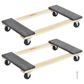 Bostome heavy duty furniture dolly with hardwood platform and swivel casters for easy transport.