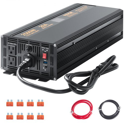 Bostome 2500W sump pump battery backup system with LCD display and auto switch features.