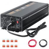 Bostome 2500W sump pump battery backup system with LCD display and auto switch features.