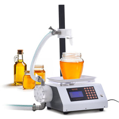 Bostome Automatic Liquid Filling Machine with gear pump for precise liquid filling from 50-5000g.
