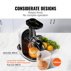 Bostome JS3001 Cold Press Juicer with a sleek design and quiet operation for easy juicing.