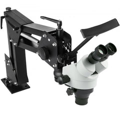 Bostome 7X-45X Jewelry Microscope with Spring Bracket for detailed gem setting and adjustments.