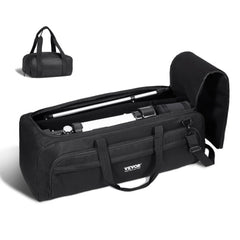 Black 30.3" telescope case with shock-absorbent padding and multiple storage pockets.