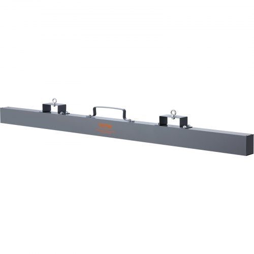 Bostome 105lbs Hanging Magnetic Sweeper with durable aluminum casing and steel handles.