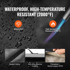 Bostome 4-Pack Faraday Bag Set with fireproof signal blocking pouches for various devices.