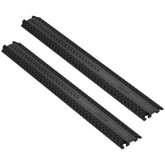 Bostome 2-Pack Cable Protector Ramp with anti-slip texture and 2000 lbs load capacity.
