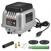 Bostome 90L/min linear air pump with aluminum chassis and multiple outlet diffusers.