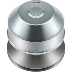 Silver aluminum Yamaha G2-G22 drive clutch with cooling fins and base.