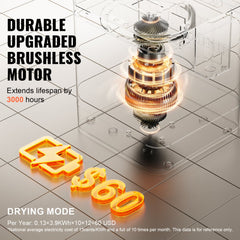 Bostome Smart Electric Kitchen Composter with 5L capacity and LCD screen for easy operation.