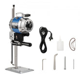 Bostome 750W industrial fabric cutter with a 9.8" alloy steel straight blade and ergonomic design.