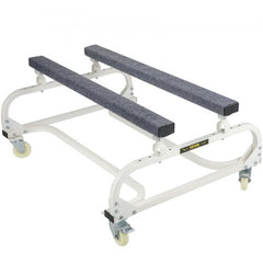 Bostome Jet Ski Dolly with adjustable bunks and four rugged wheels for easy maneuverability.