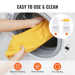 Golden yellow spandex chair sashes with round buckles, 100 pieces for elegant event decor.