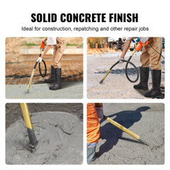 Bostome 800W Electric Concrete Vibrator with 6.6ft shaft and 13000 VPM for efficient compaction.