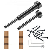 Bostome 1/8" T316 stainless steel cable railing kit in a 30-pack for modern railings.