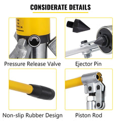 Bostome 15 ton hydraulic gear puller with adjustable jaws and ergonomic handle for easy use.