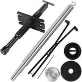 Mercruiser Alpha Bravo alignment puller bearing seal bellow expander tool kit with steel components.