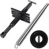 Bostome gimbal bearing puller installer tool kit with puller, shaft, and eyebolt for Mercruiser Alpha Bravo OMC Volvo.