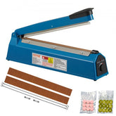 Bostome 12-inch impulse sealer with adjustable heating levels and user-friendly manual design.