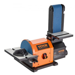 Bostome 2-in-1 belt disc sander with 6-inch disc, 4x36-inch belt, and 5A motor.